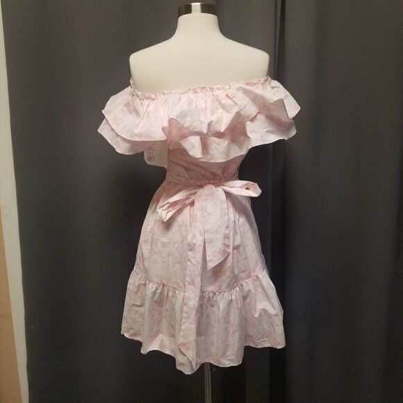 Lisa Marie Fernandez Floral Off Shoulder Dress XS - Picture 5 of 8